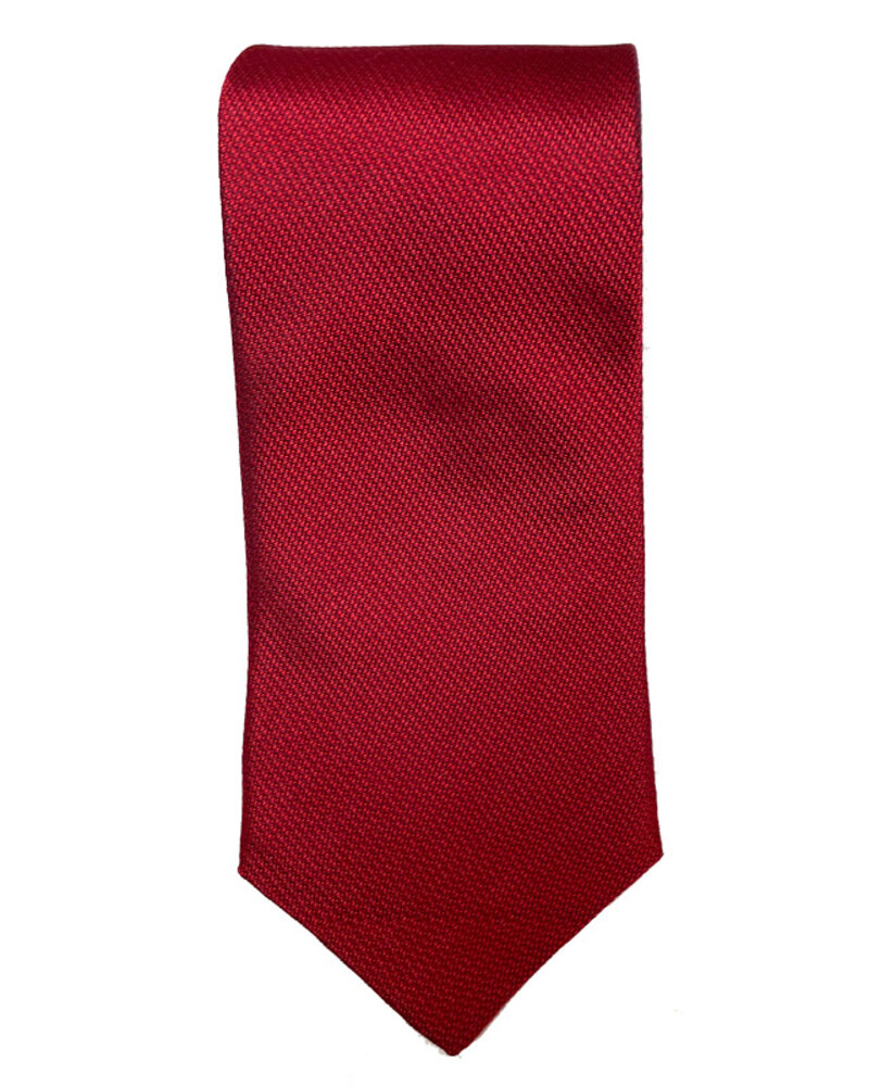 JZ Richards Dbl Xlong Tie-Red Solid