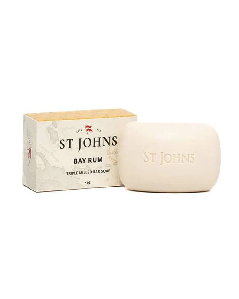 St. Johns St. Johns Bay Rum Bar Soap-7 oz