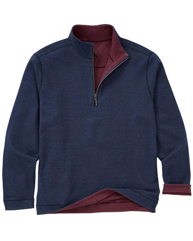 Tommy Bahama Tommy Bahama Flipview 1/2 Zip -Cobalt