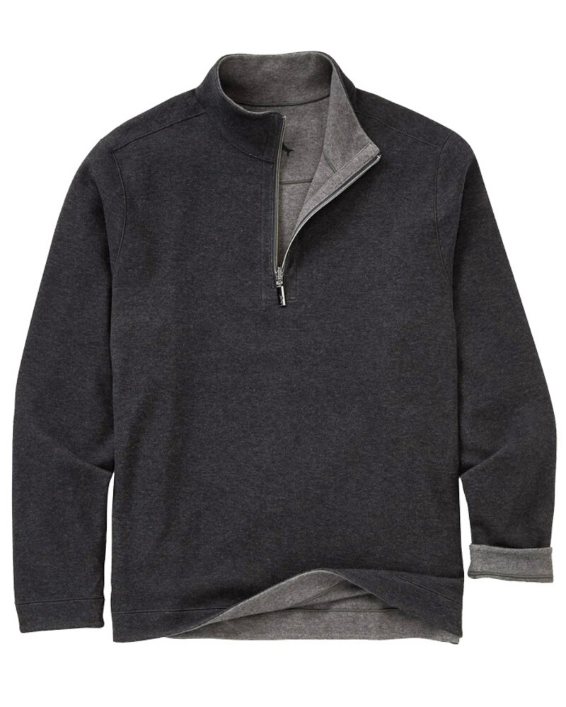 Tommy Bahama Tommy Bahama Flipview 1/2 Zip -Black