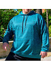 Atlas Atlas Teal Polar Fleece Hoodie