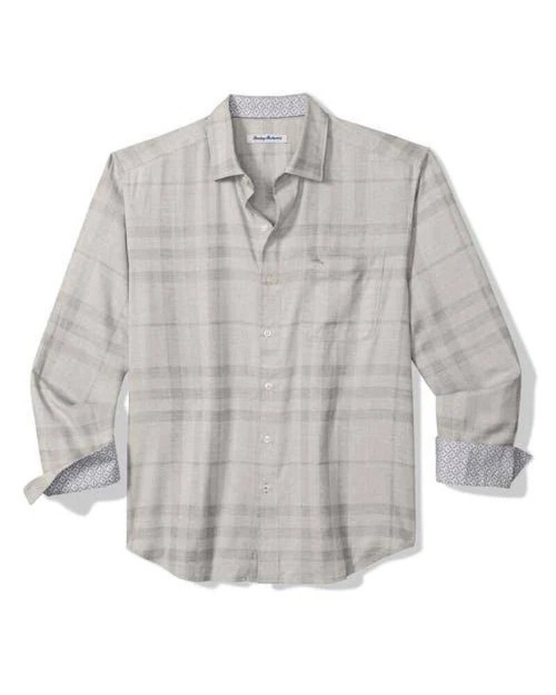 Tommy Bahama Tommy Bahama LS Silver Mist Plaid