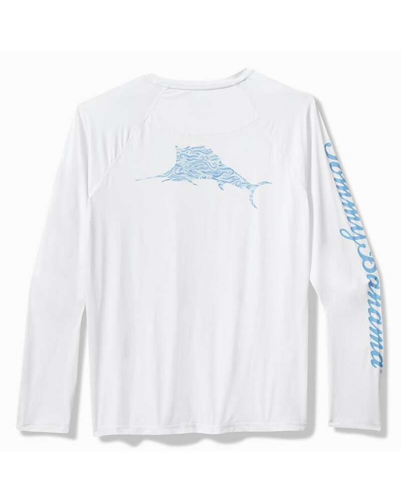 Tommy Bahama Tommy Bahama LS Chill Time Surf-White