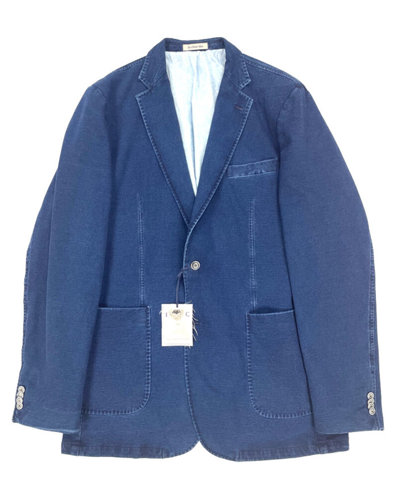 Richard Choi Richard Choi  Indigo Knit Denim Sport Coat