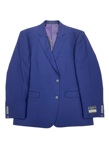 Harmony Luca Solid French Blue Coat