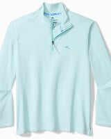 Tommy Bahama Tommy Bahama Costa Wave 1/2 Zip-Starlight