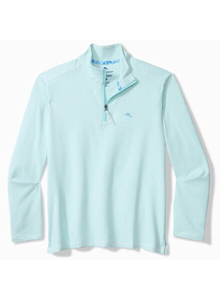 Tommy Bahama Tommy Bahama Costa Wave 1/2 Zip-Starlight