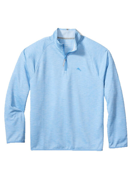 Tommy Bahama Tommy Bahama Palm Pro 1/2 Zip-Blue Expanse