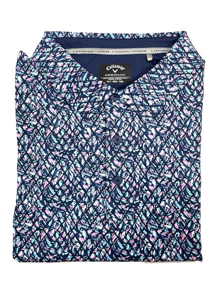 Callaway Callaway SS Multi Color Palm Geo Print