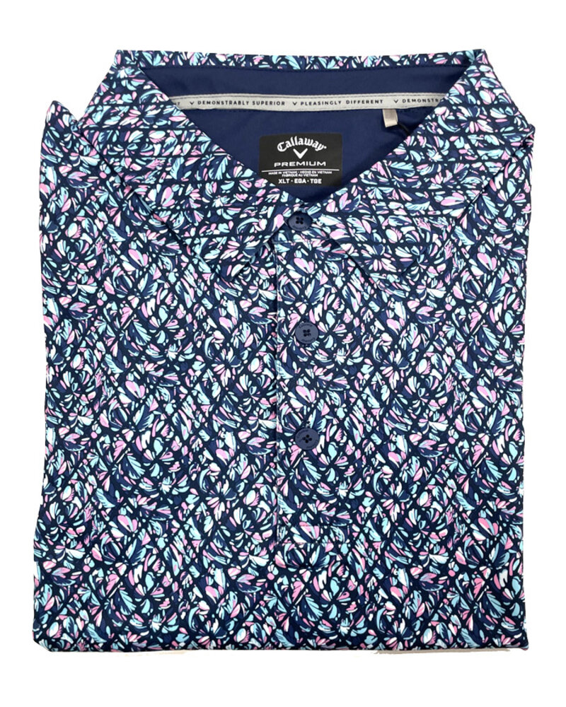 Callaway Callaway SS Multi Color Palm Geo Print