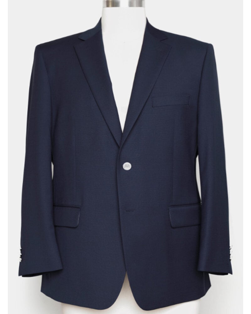 Eisenberg Eisenberg Royal Blue Hopsack Blazer
