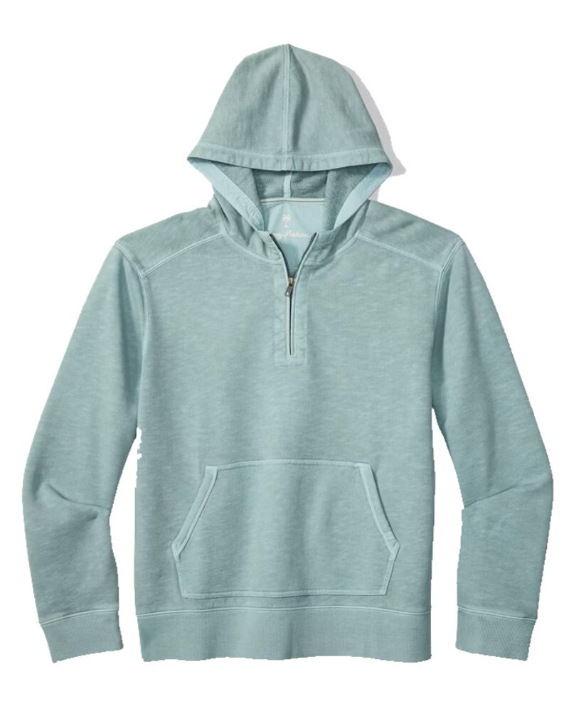 Tommy Bahama Tommy Bahama Cirrus Breeze 1/2 zip Hoodie-Alpine