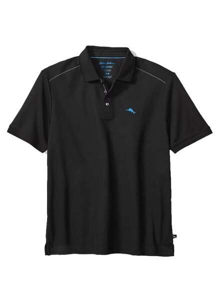Tommy Bahama Tommy Bahama SS Emfielder Icon Polo-Black