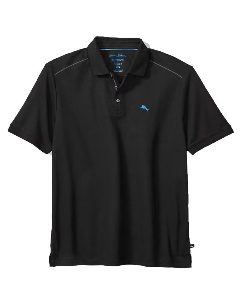 Tommy Bahama Tommy Bahama SS Emfielder Icon Polo-Black