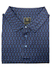 F/X Fusion F/X Fusion SS Royal Allover Triangle Polo