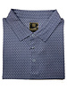 F/X Fusion F/X Fusion SS Stacked Diamond  Polo-Navy