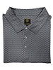 F/X Fusion F/X Fusion SS Stacked Diamond  Polo-Grey