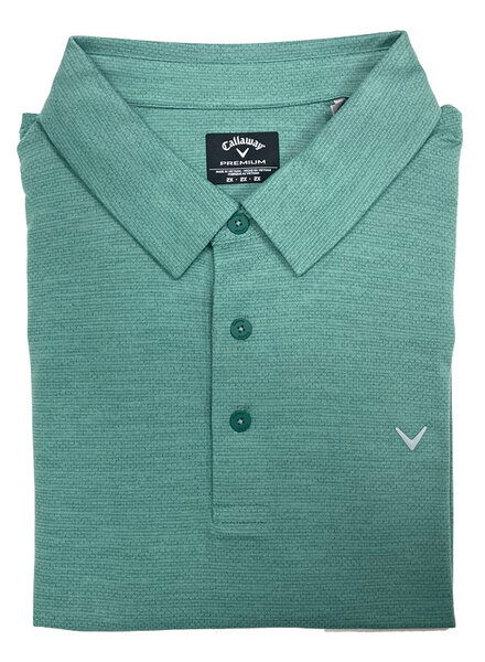 Callaway Callaway SS Galapagos Hthr Jacquard Polo