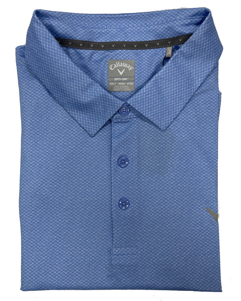 Callaway Callaway SS Vista Blue Hthr Geo Print