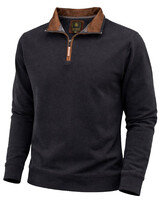 F/X Fusion F/X Fusion LS Cashmere 1/4 Zip-Black