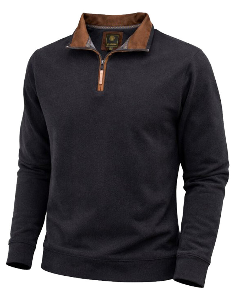 F/X Fusion F/X Fusion LS Cashmere 1/4 Zip-Black