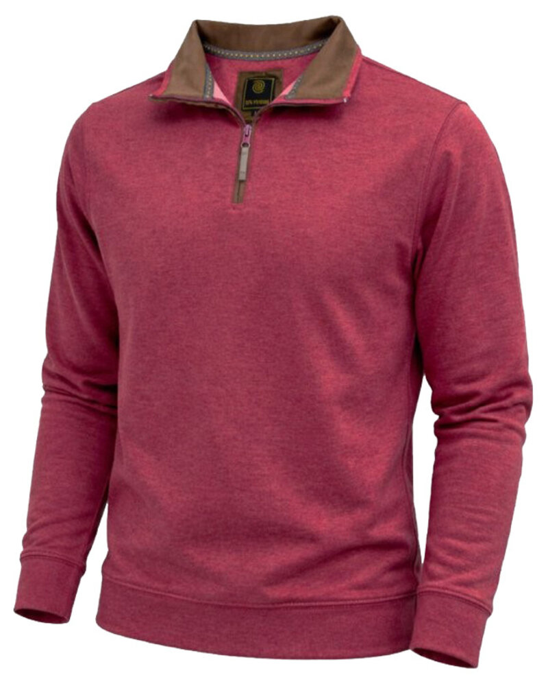 F/X Fusion F/X Fusion LS Cashmere 1/4 Zip-Bordeaux