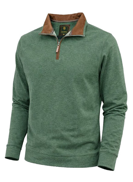 F/X Fusion F/X Fusion LS Cashmere 1/4 Zip-Olive