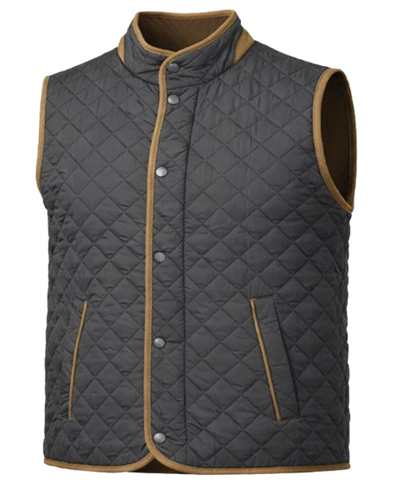 F/X Fusion F/X Fusion Upland Quilted Field Vest-Charcoal