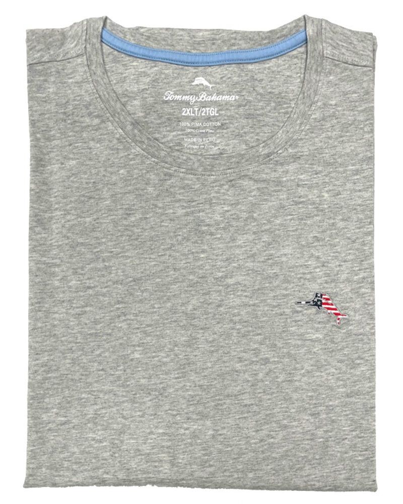 Tommy Bahama Tommy Bahama SS Bali Skyline Americana-Hthr Grey