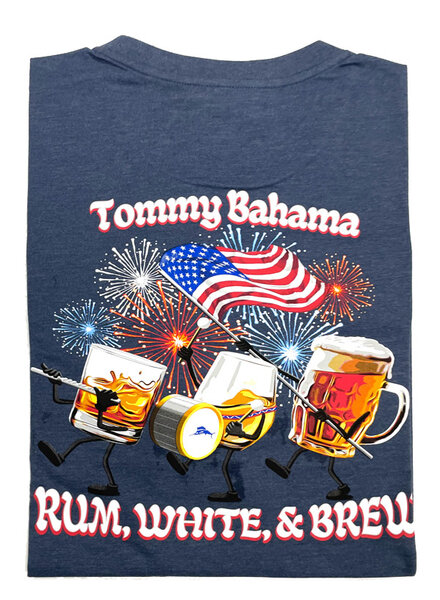 Tommy Bahama Tommy Bahama Rum White and Brew Tee