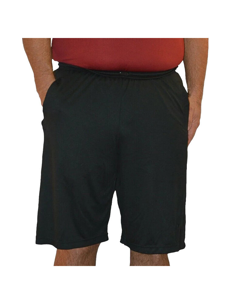 Atlas Atlas Black Birdseye Mesh Elastic Short