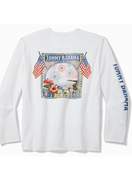 Tommy Bahama Tommy Bahama LS Long May It WaveTee
