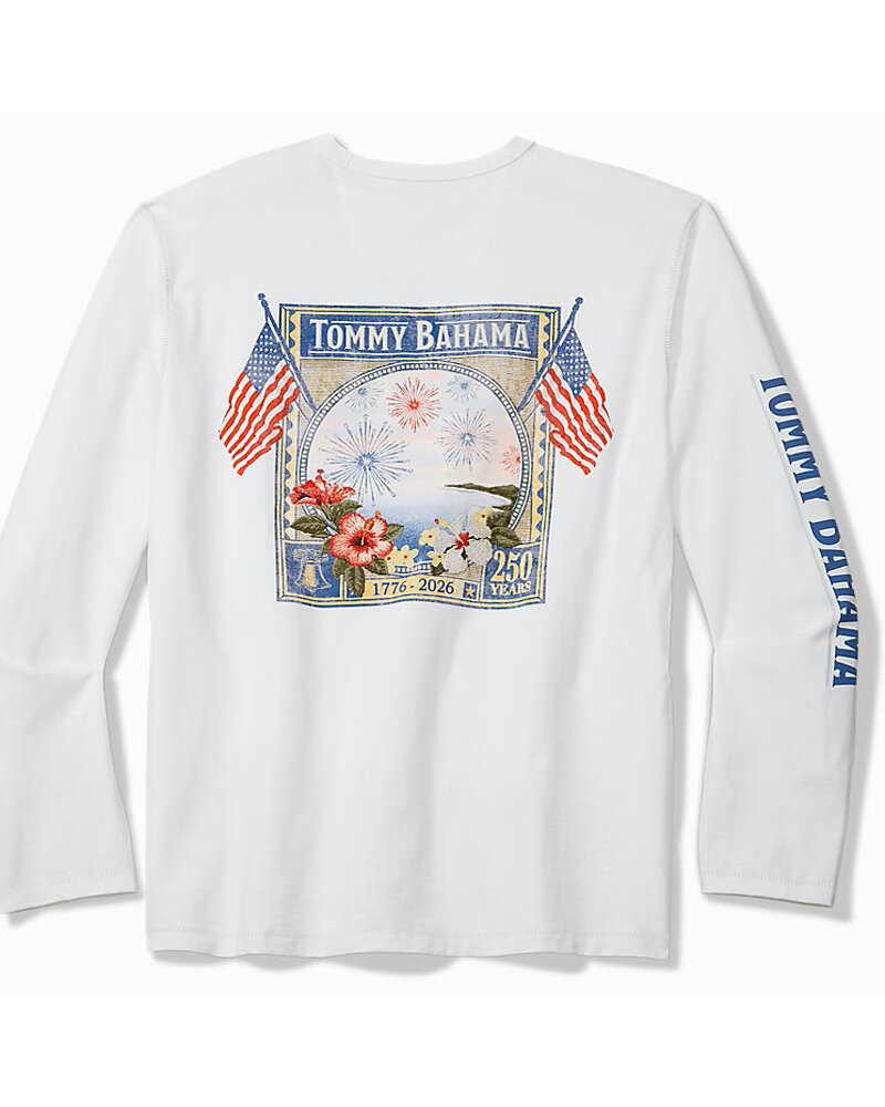 Tommy Bahama Tommy Bahama LS Long May It WaveTee
