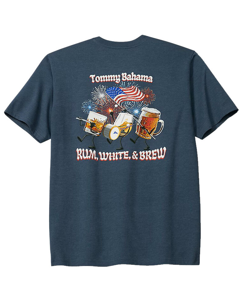 Tommy Bahama Tommy Bahama Rum White and Brew Tee