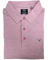 Callaway Callaway SS Rose Hthr Jacquard Polo