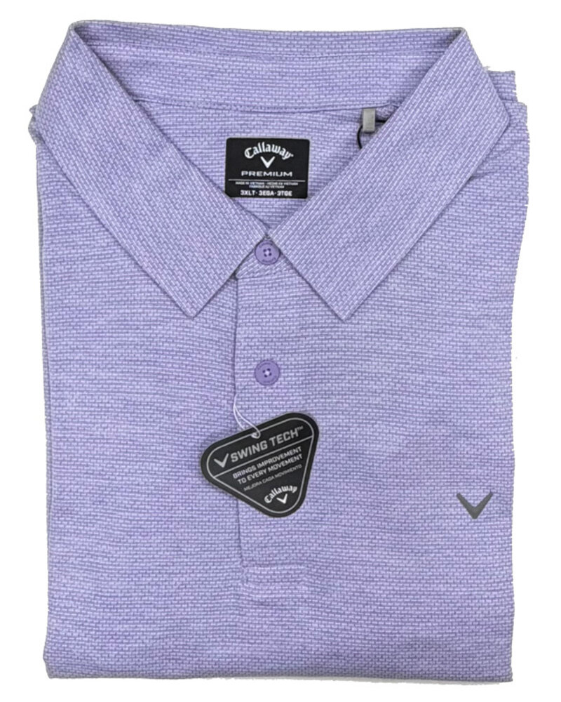 Callaway Callaway SS Sand Verbena Hthr Jacquard Polo