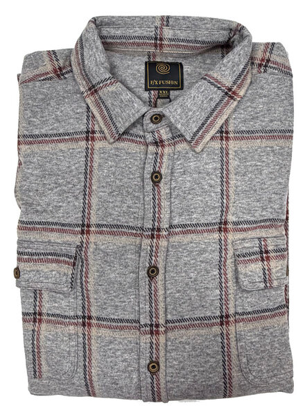 F/X Fusion F/X Fusion LS Stretch Flannel Sienna Plaid