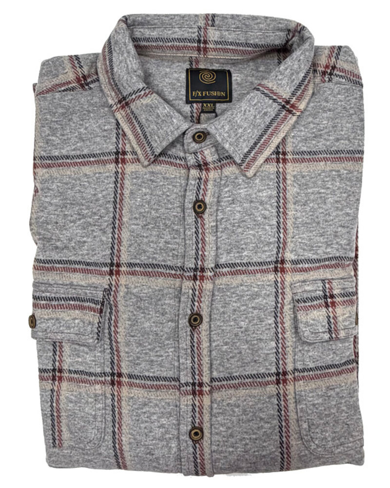 F/X Fusion F/X Fusion LS Stretch Flannel Sienna Plaid