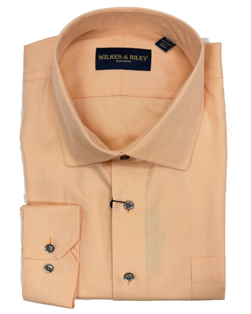 Wilkes & Riley Wilkes & Riley SC N/I Apricot Herringbone