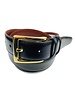 Torino Leather Torino Leather Black Antiqua Belts w/Brass