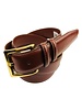 Torino Leather Torino Leather Aniline Brown Belt