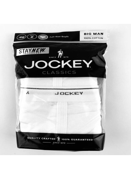 Jockey Jockey Big and Tall Classic Brief -2 Pack