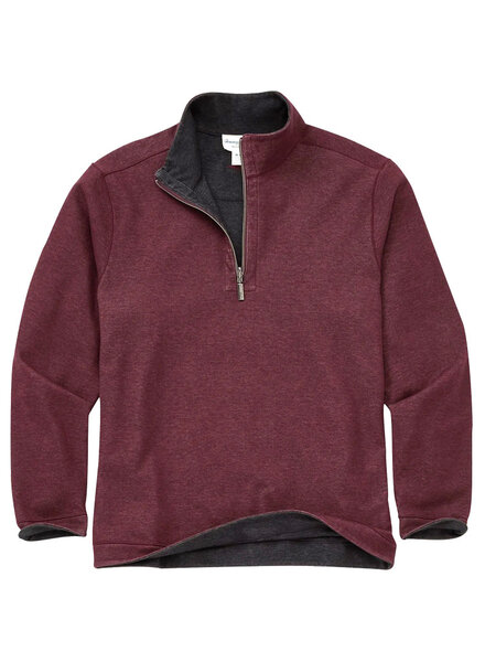 Tommy Bahama Tommy Bahama LS Flipview 1/2 Zip-BCH