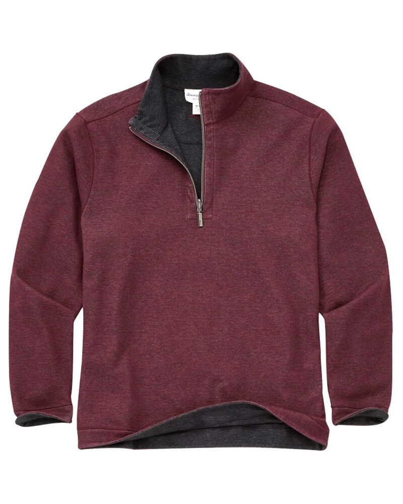 Tommy Bahama Tommy Bahama LS Flipview 1/2 Zip-BCH