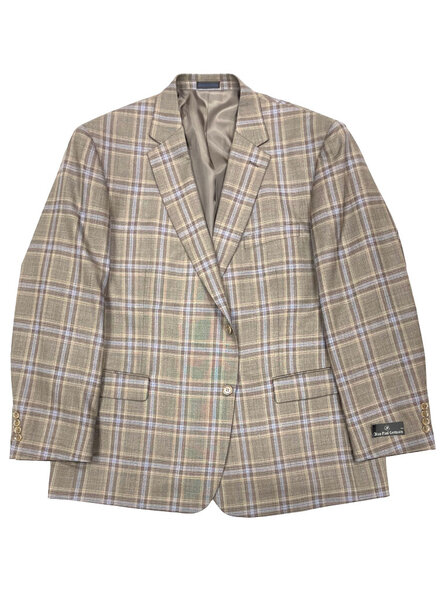 Harmony London Brown/Blue Plaid