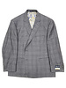 Harmony Luca Charcoal Plaid Coat