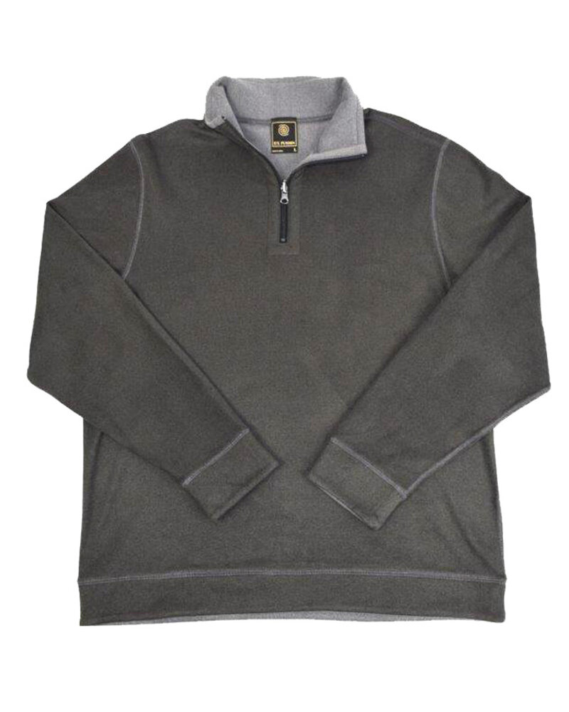 F/X Fusion F/X Fusion Rev Micro Dot 1/4 Zip-Charcoal
