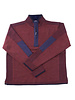 F/X Fusion F/X Fusion Plaited 1/4 Zip Mock-Crimson