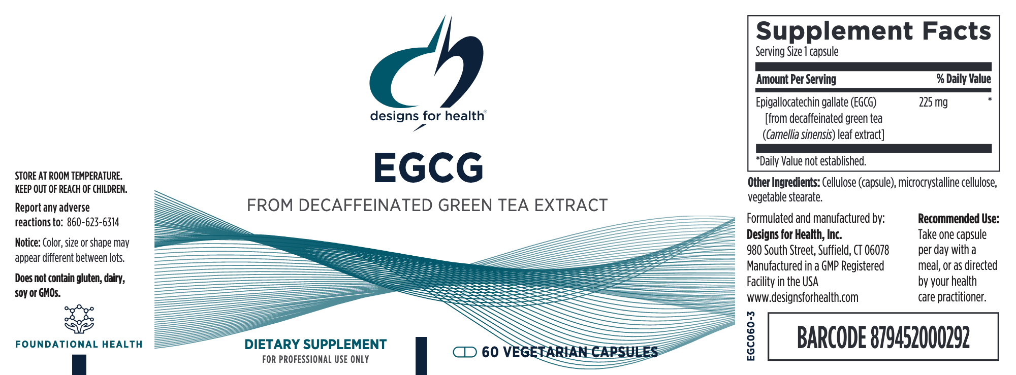 EGCG 60 vegcaps