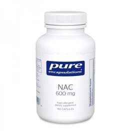 NAC 600 mg 180 vegcaps